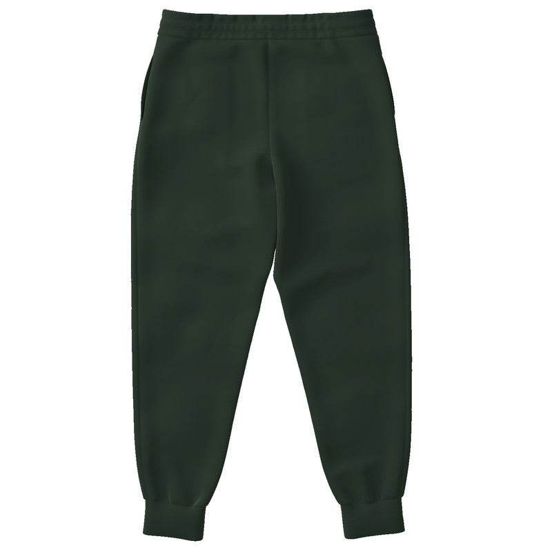 Dark Neutral Green Joggers (G-NE-DA) - Back