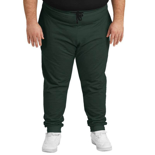 Dark Neutral Green Joggers PLUS (BGG2-NE-DA) - Man Front PLUS