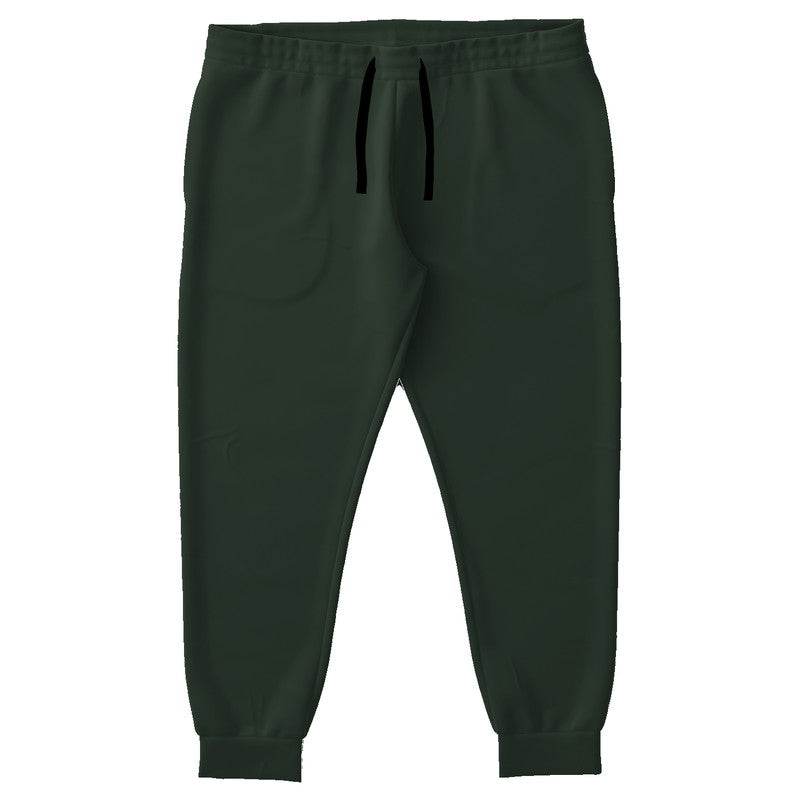 Dark Neutral Green Joggers PLUS (G-NE-DA) - Front PLUS