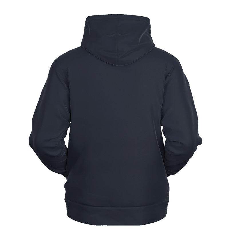 Dark Neutral Indigo Hoodie (I-NE-DA) - Ghost Back