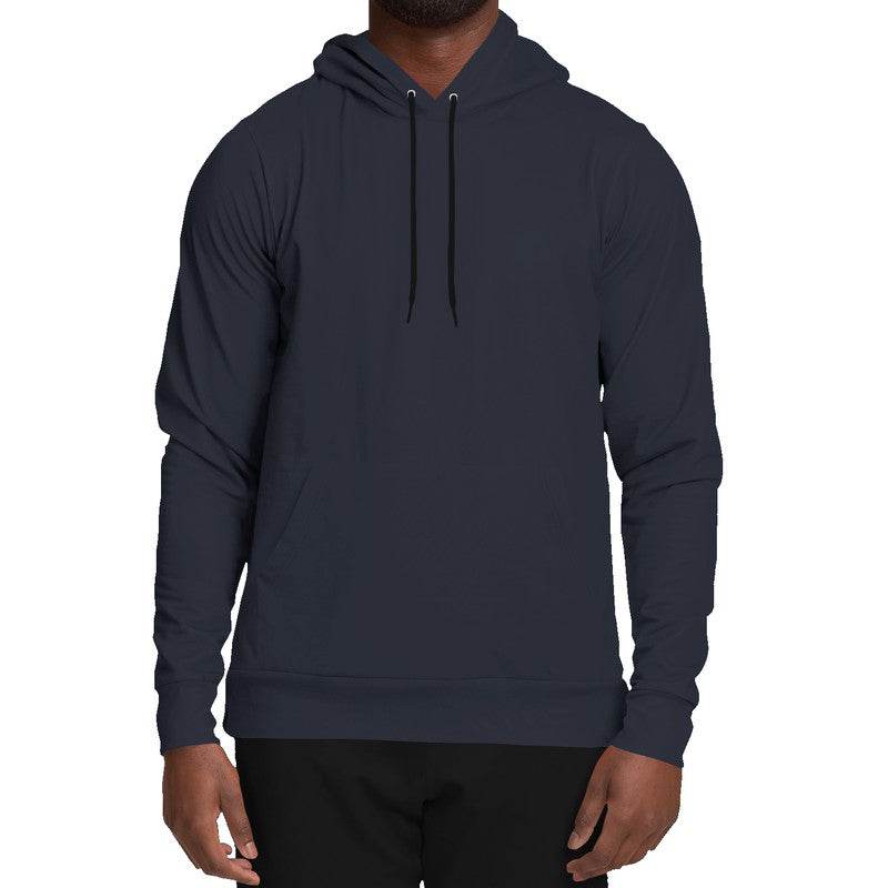 Dark Neutral Indigo Hoodie (I-NE-DA) - Man Front