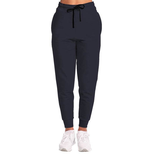 Dark Neutral Indigo Joggers (PUI2-NE-DA) - Woman Front