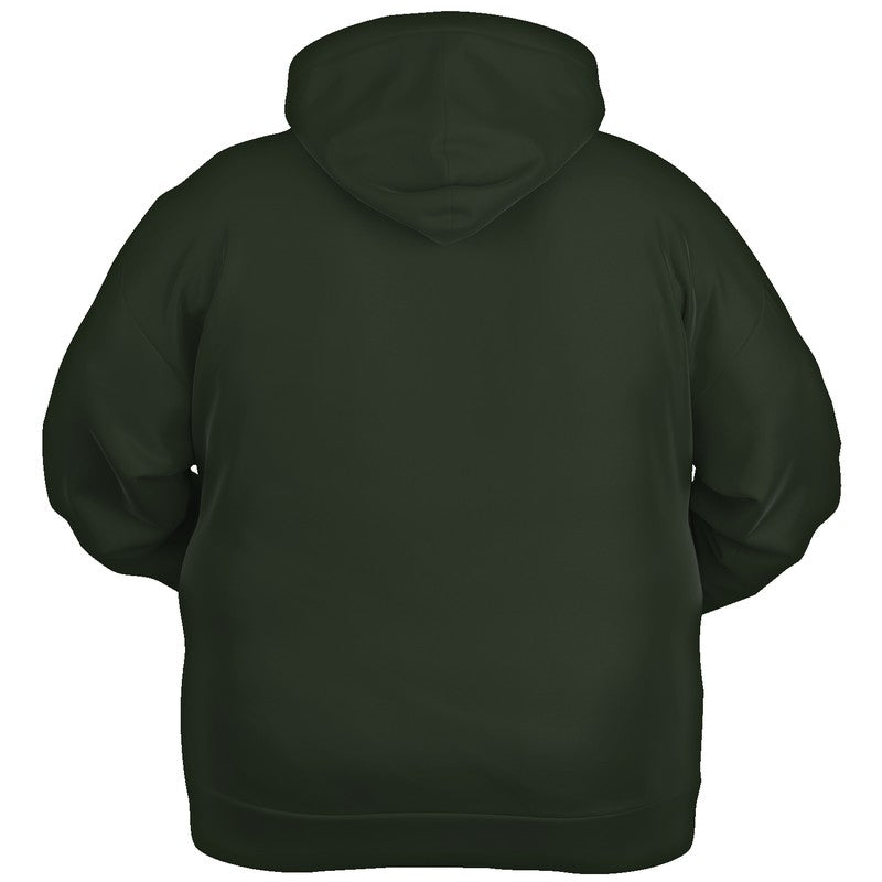 Dark Neutral Lime Hoodie PLUS (GL2-NE-DA) - Ghost Back PLUS