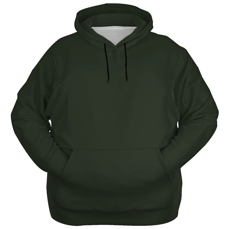 Dark Neutral Lime Hoodie PLUS (GL2-NE-DA) - Ghost Front PLUS