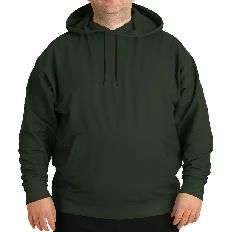 Dark Neutral Lime Hoodie PLUS (GL2-NE-DA) - Man Front PLUS
