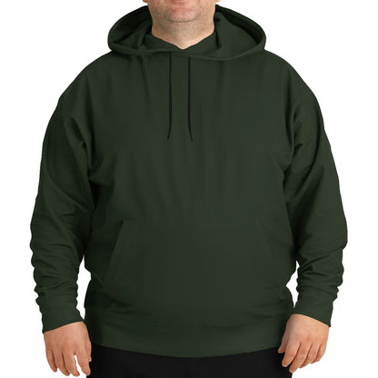 Dark Neutral Lime Hoodie PLUS (GL2-NE-DA) - Man Front PLUS