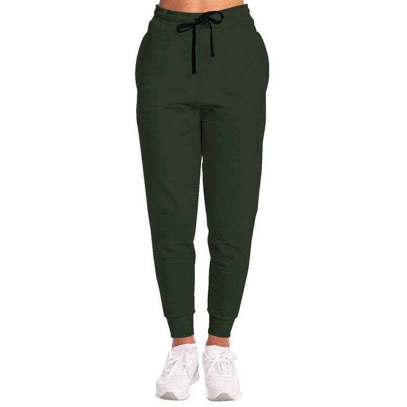 Dark Neutral Lime Joggers (GL2-NE-DA) - Woman Front