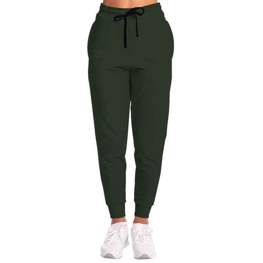 Dark Neutral Lime Joggers (GL2-NE-DA) - Woman Front