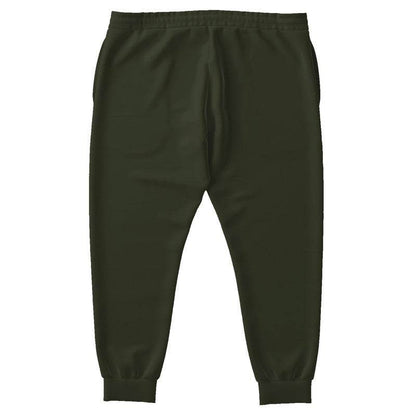Dark Neutral Lime Joggers PLUS (L-NE-DA) - Back PLUS
