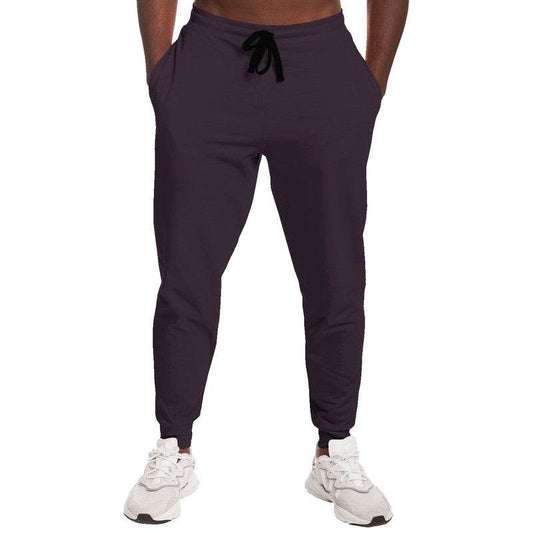 Dark Neutral Magenta Joggers (M-NE-DA) - Man Front