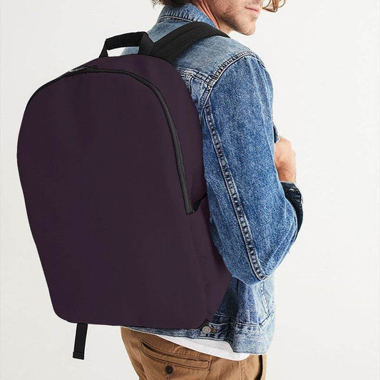Dark Neutral Magenta Waterproof Backpack (M-NE-DA) - Man CloseUp