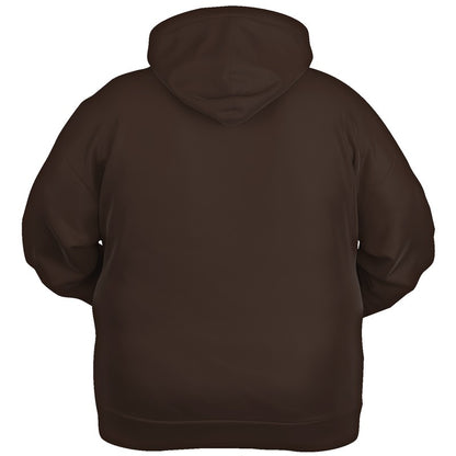 Dark Neutral Orange Hoodie PLUS (OR2-NE-DA) - Ghost Back PLUS