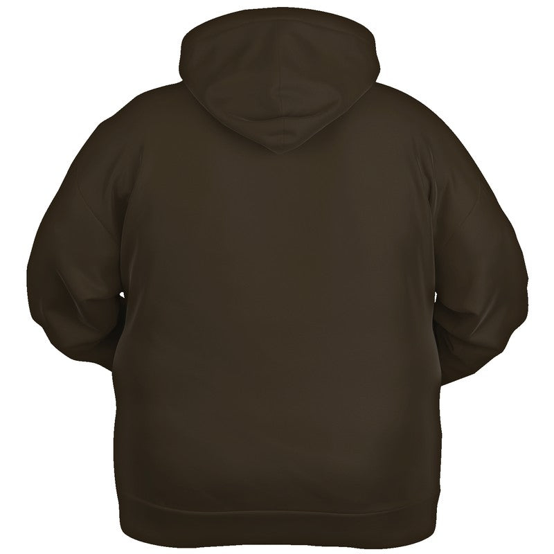 Dark Neutral Orange Hoodie PLUS (YO2-NE-DA) - Ghost Back PLUS