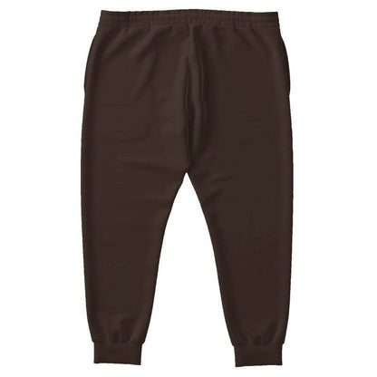 Dark Neutral Orange Joggers PLUS (OR2-NE-DA) - Back PLUS