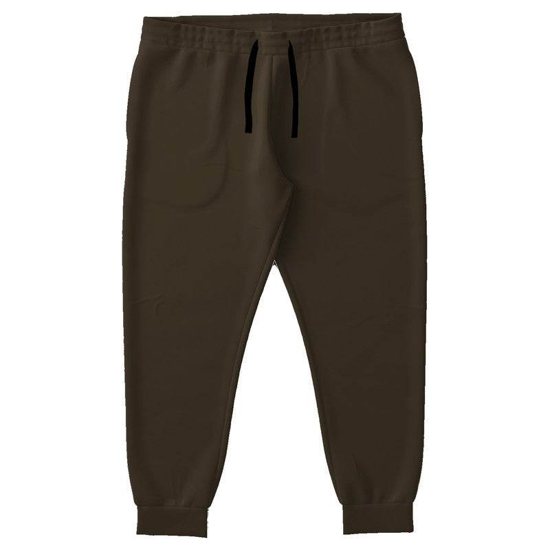 Dark Neutral Orange Joggers PLUS (YO2-NE-DA) - Front PLUS