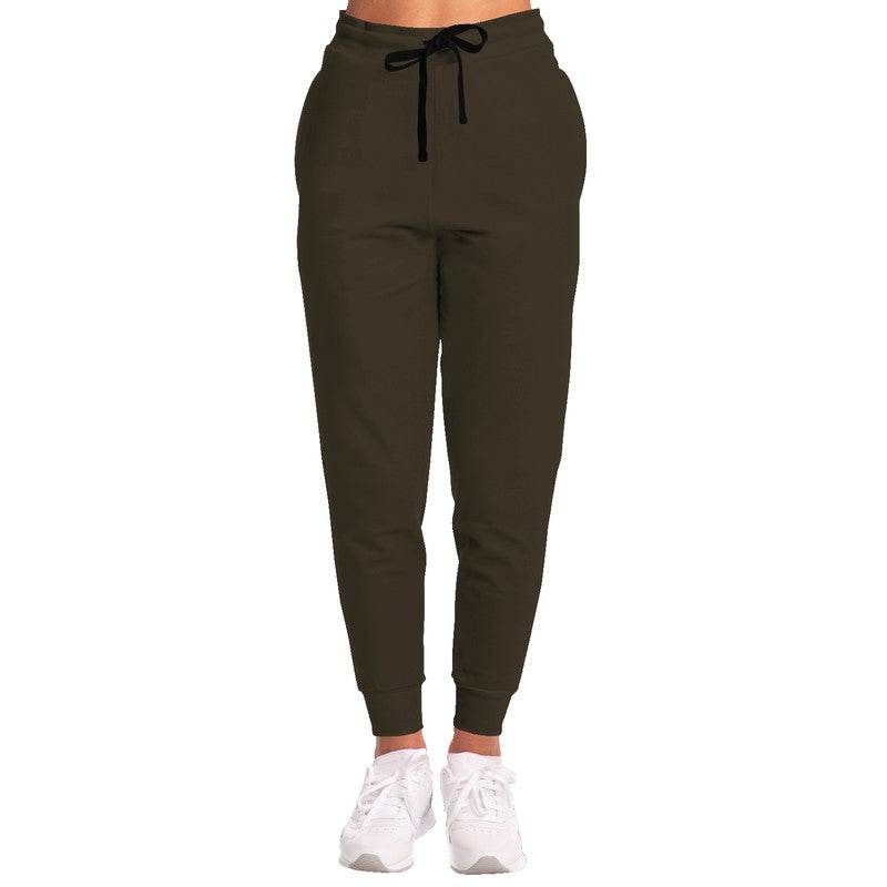 Dark Neutral Orange Joggers (YO2-NE-DA) - Woman Front
