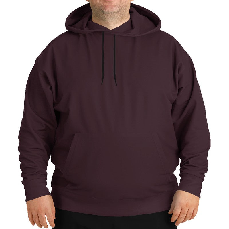 Dark Neutral Pink Hoodie PLUS (PI-NE-DA) - Man Front PLUS