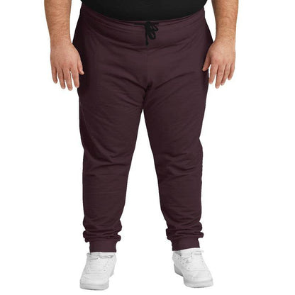 Dark Neutral Pink Joggers PLUS (PI-NE-DA) - Man Front PLUS