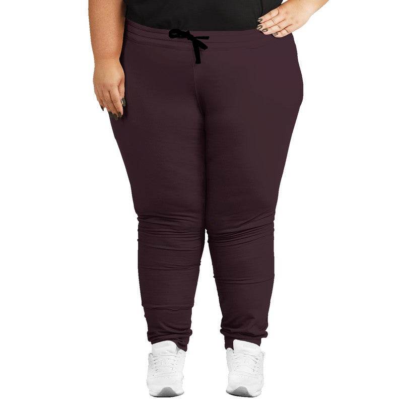 Dark Neutral Pink Joggers PLUS (PI-NE-DA) - Woman Front PLUS