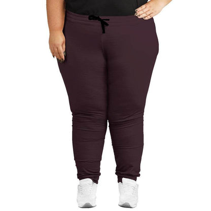 Dark Neutral Pink Joggers PLUS (PI-NE-DA) - Woman Front PLUS