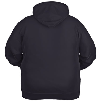 Dark Neutral Purple Hoodie PLUS (PU-NE-DA) - Ghost Back PLUS