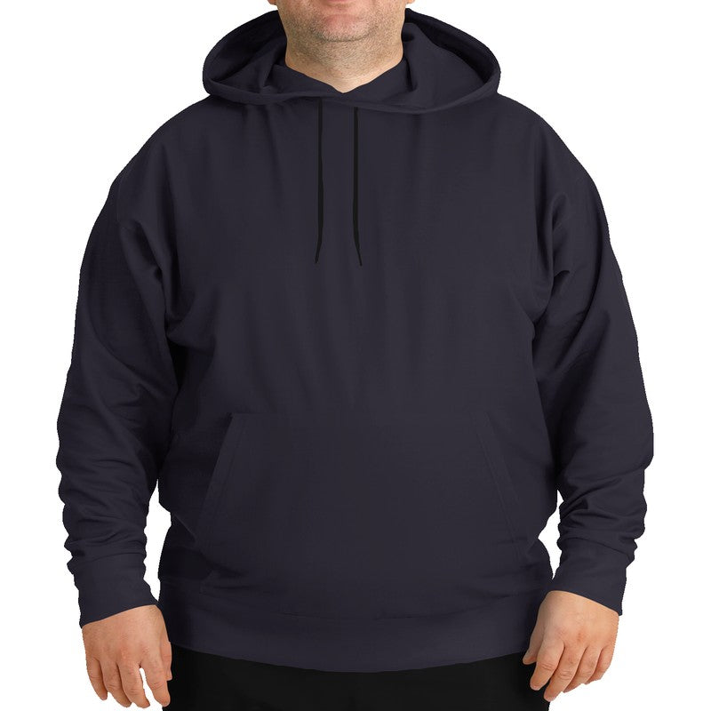 Dark Neutral Purple Hoodie PLUS (PU-NE-DA) - Man Front PLUS