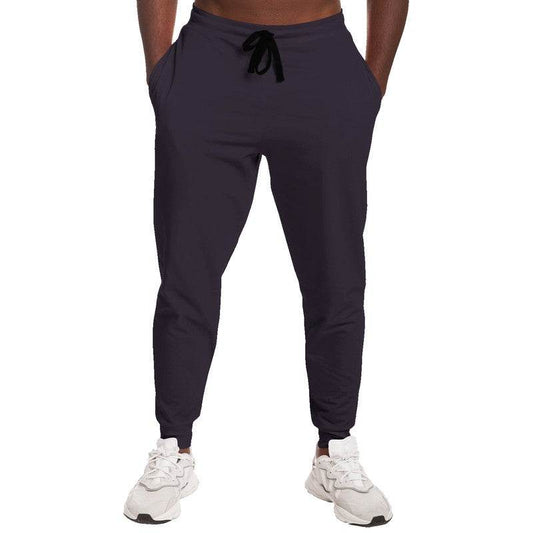 Dark Neutral Purple Joggers (MPU2-NE-DA) - Man Front