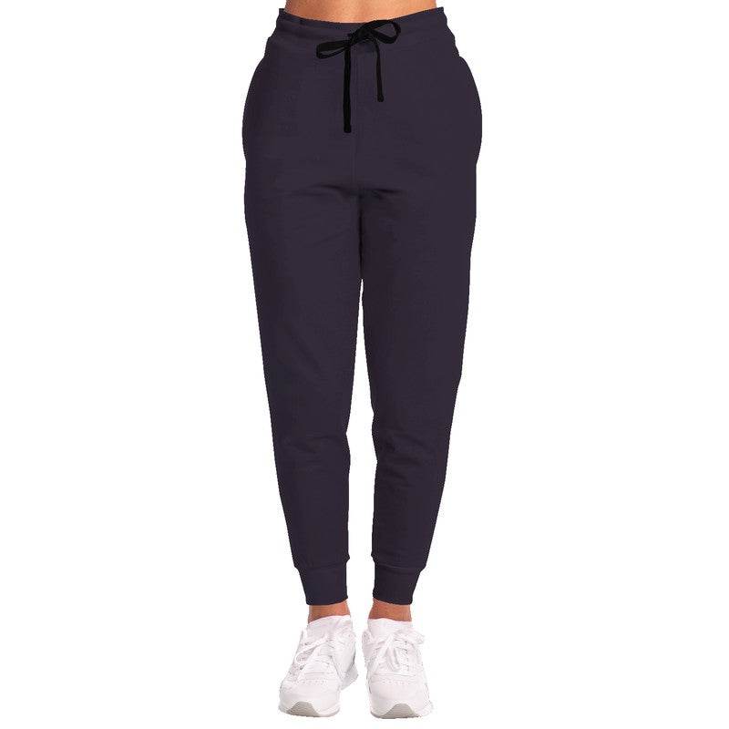 Dark Neutral Purple Joggers (MPU2-NE-DA) - Woman Front