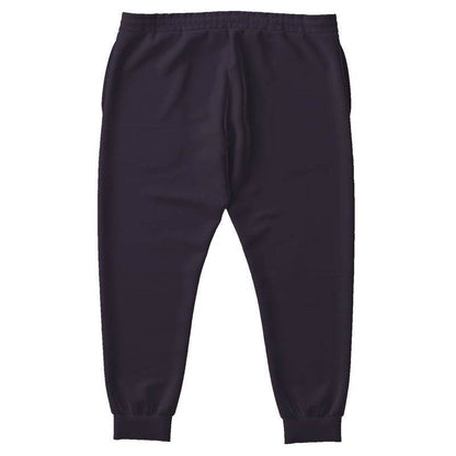 Dark Neutral Purple Joggers PLUS (MPU2-NE-DA) - Back PLUS