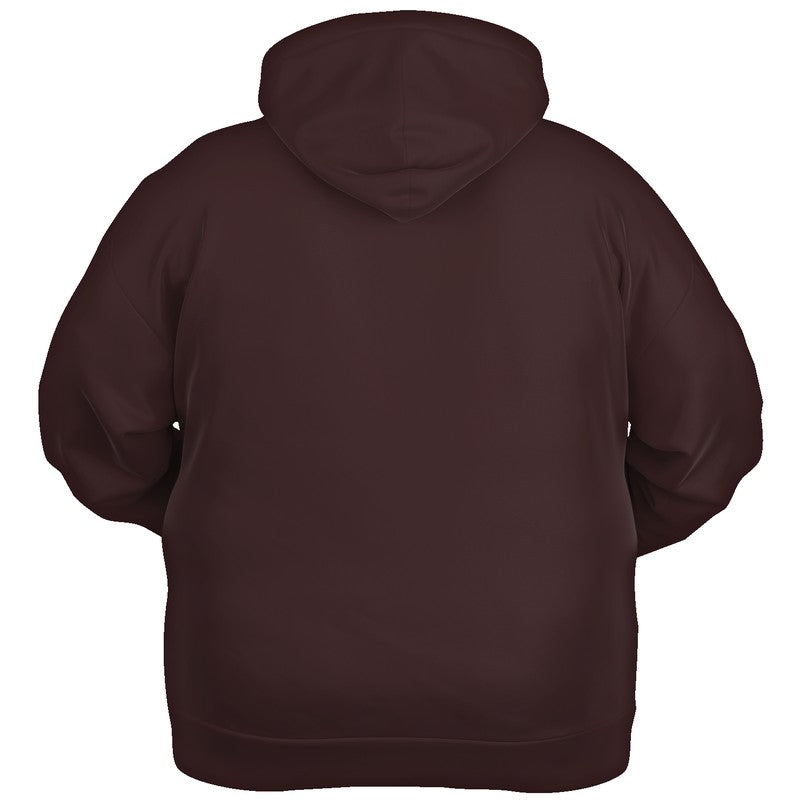 Dark Neutral Red Hoodie PLUS (RPI2-NE-DA) - Ghost Back PLUS