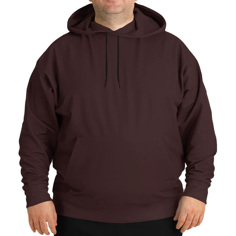 Dark Neutral Red Hoodie PLUS (RPI2-NE-DA) - Man Front PLUS