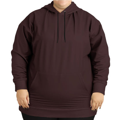 Dark Neutral Red Hoodie PLUS (RPI2-NE-DA) - Woman Front PLUS