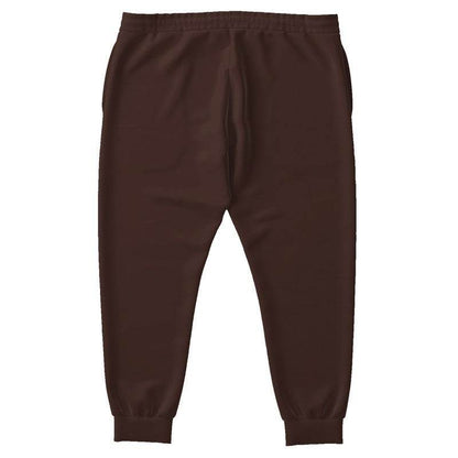 Dark Neutral Red Joggers PLUS (R-NE-DA) - Back PLUS