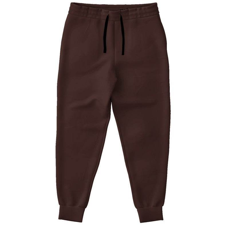 Dark Neutral Red Joggers (R-NE-DA) - Front