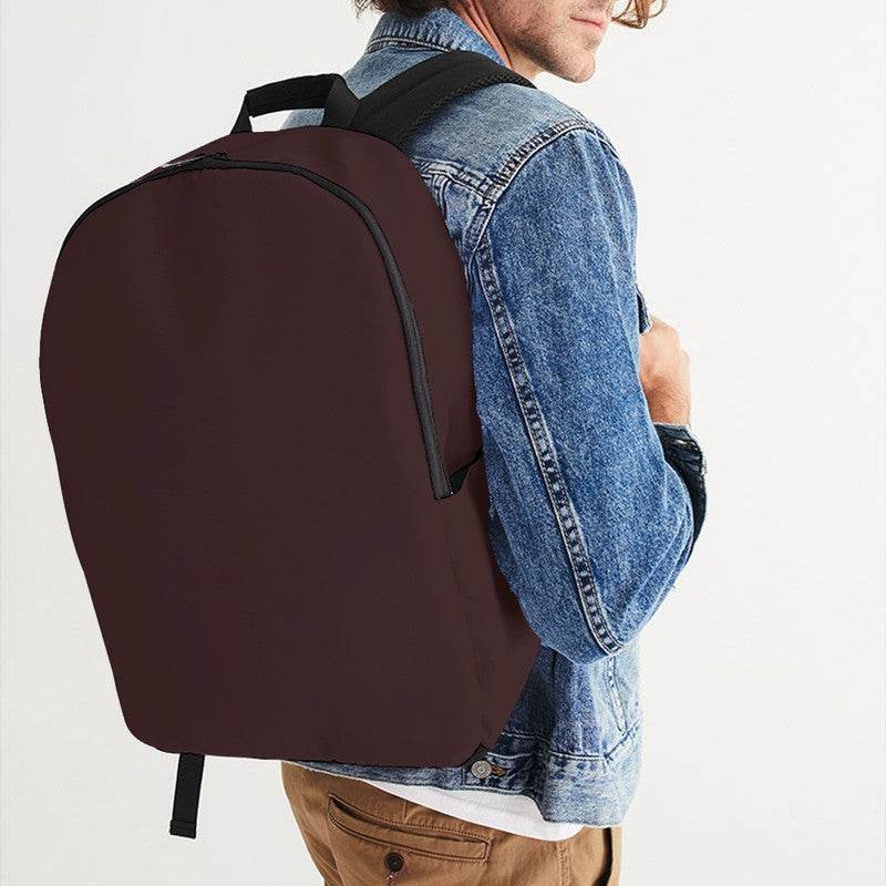Dark Neutral Red Waterproof Backpack (RPI2-NE-DA) - Man CloseUp