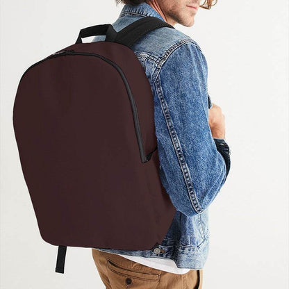 Dark Neutral Red Waterproof Backpack (RPI2-NE-DA) - Man CloseUp