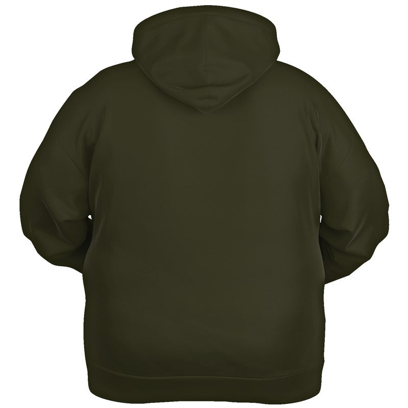 Dark Neutral Yellow Hoodie PLUS (LY2-NE-DA) - Ghost Back PLUS