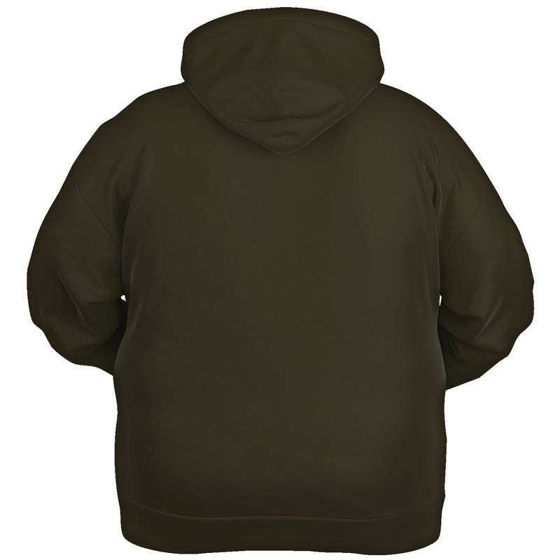 Dark Neutral Yellow Hoodie PLUS (Y-NE-DA) - Ghost Back PLUS