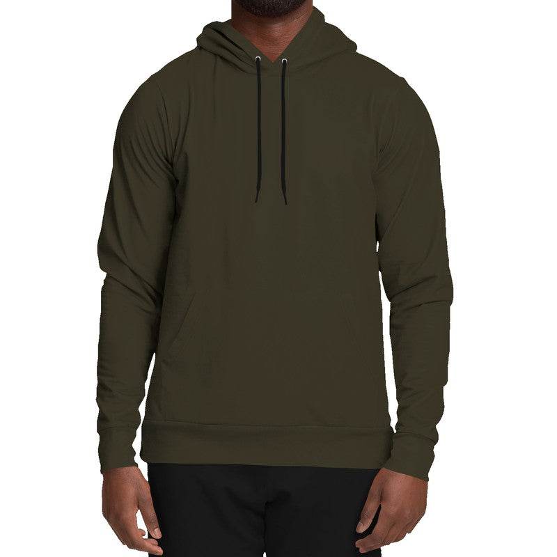 Dark Neutral Yellow Hoodie (Y-NE-DA) - Man Front