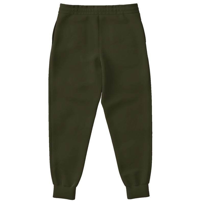 Dark Neutral Yellow Joggers (LY2-NE-DA) - Back