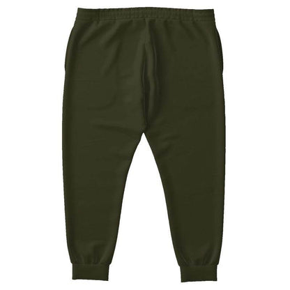 Dark Neutral Yellow Joggers PLUS (LY2-NE-DA) - Back PLUS