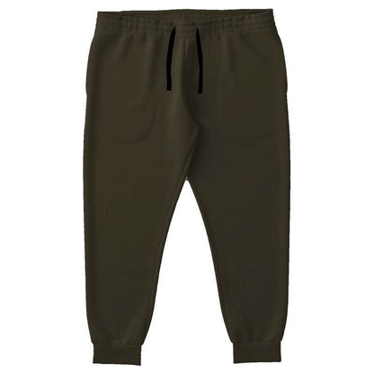 Dark Neutral Yellow Joggers PLUS (Y-NE-DA) - Front PLUS