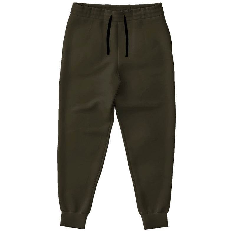Dark Neutral Yellow Joggers (Y-NE-DA) - Front