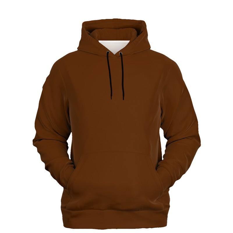 Dark Orange Hoodie (C0M62Y100K80) - Ghost Front