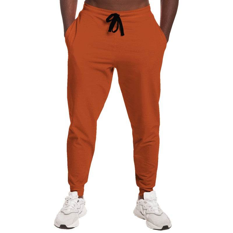 Dark Orange Joggers (OR3-CL-DE) - Man Front