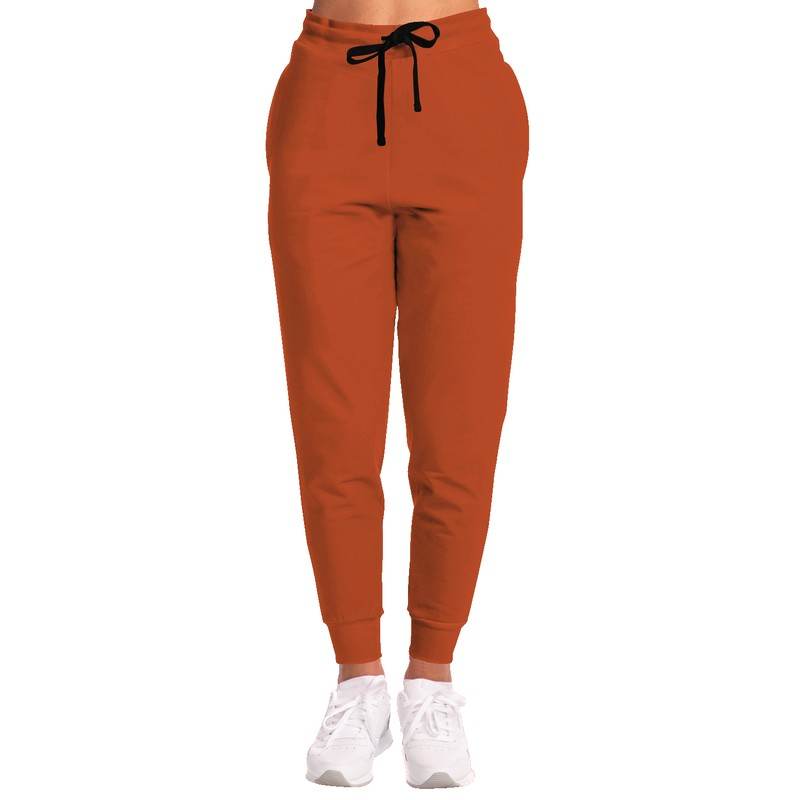 Dark Orange Joggers (OR3-CL-DE) - Woman Front