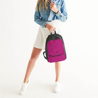 Dark Pink Canvas Backpack (PIM1-CL-DE) - Woman