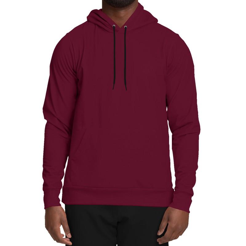 Dark Pink Hoodie (C0M100Y25K80) - Man Front