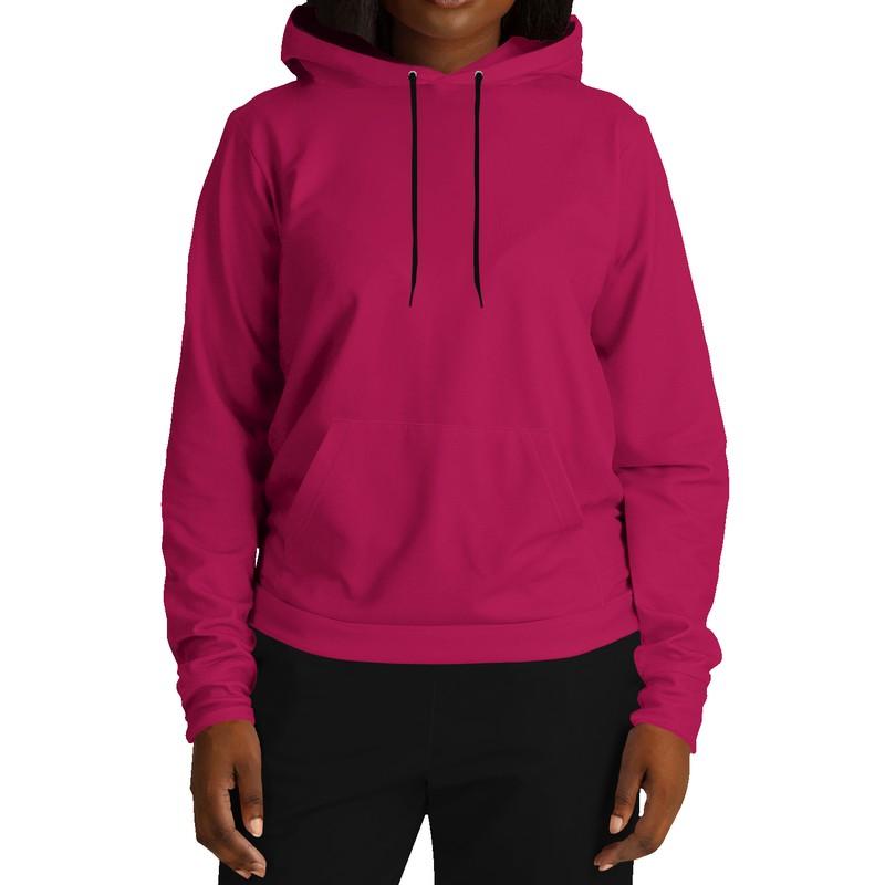 Dark Pink Hoodie (C0M100Y50K30) - Woman Front