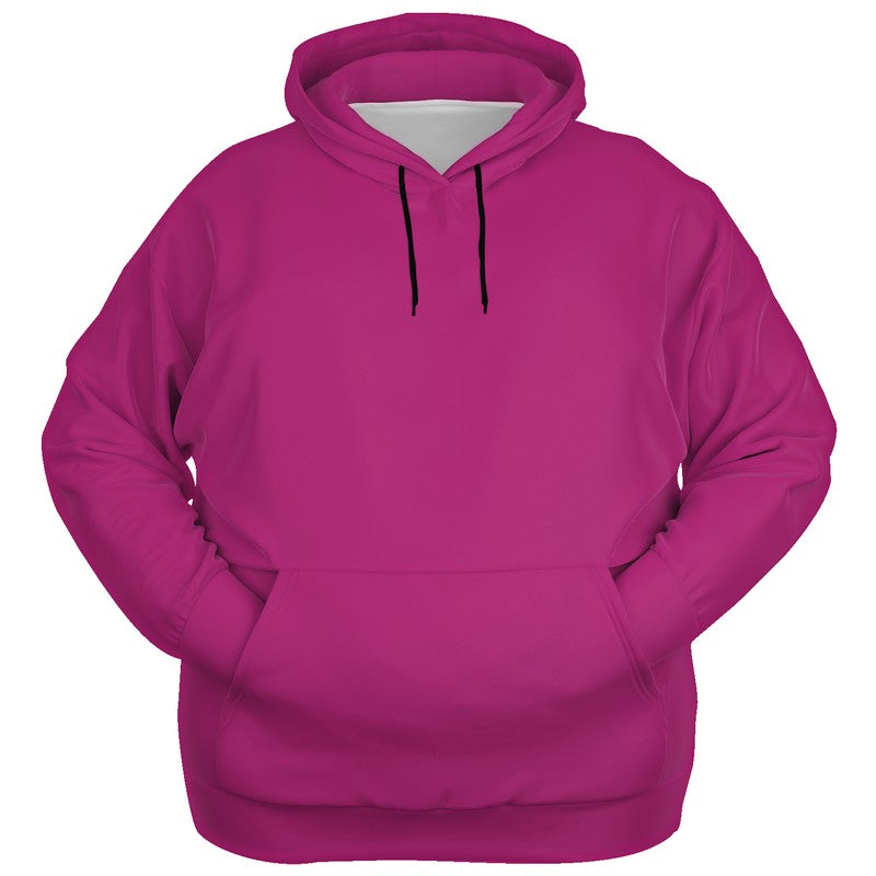 Dark Pink Hoodie PLUS (PIM1-CL-DE) - Ghost Front PLUS